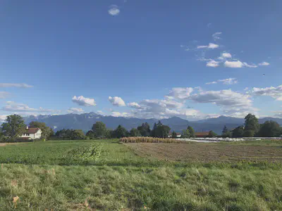 View from EPFL campus