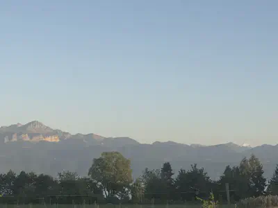 View from EPFL campus